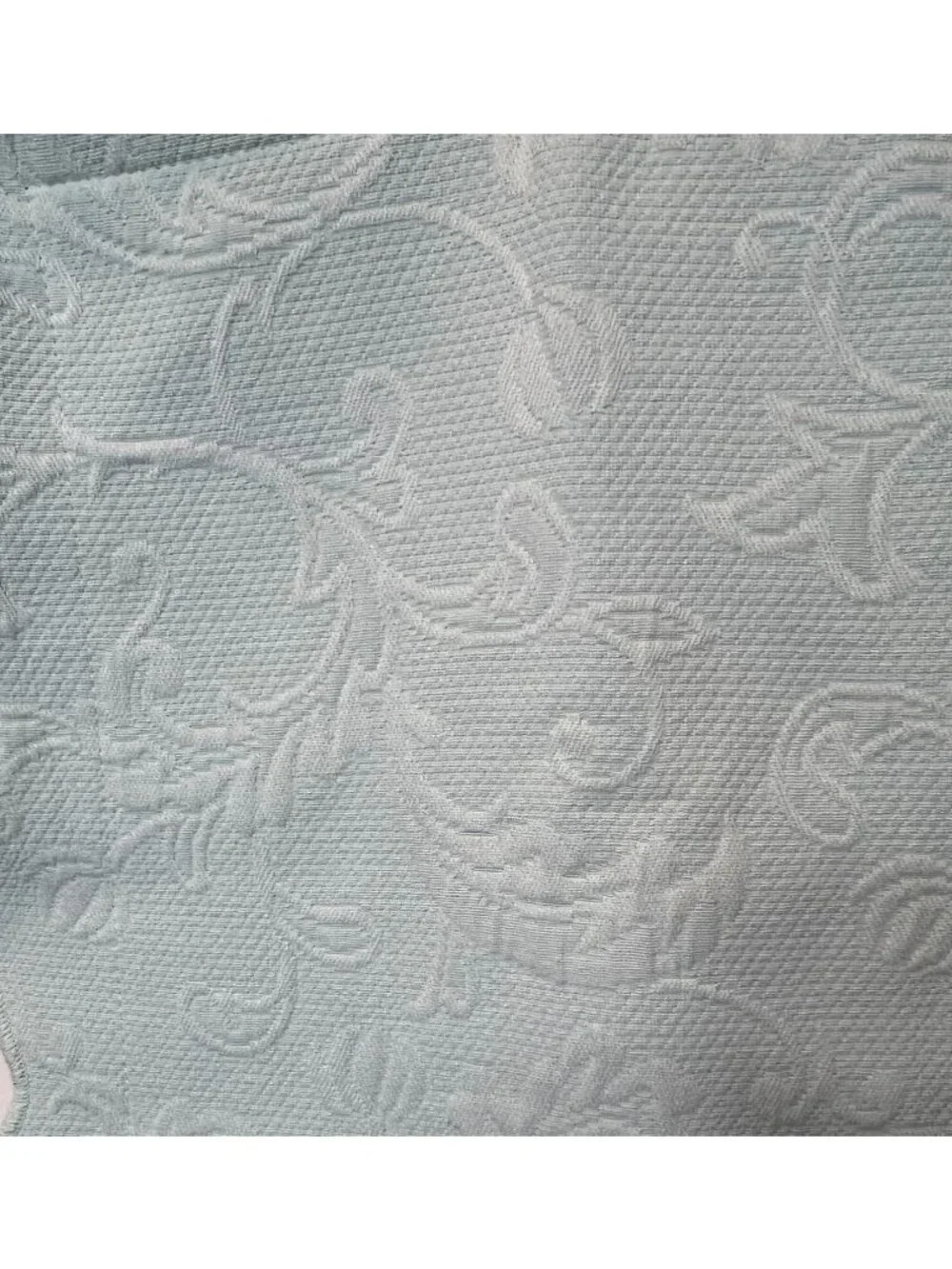 Colchas S. Domingos Baby Blue Scalloped Pillow Sham Cotton Blend Portugal 21X27
